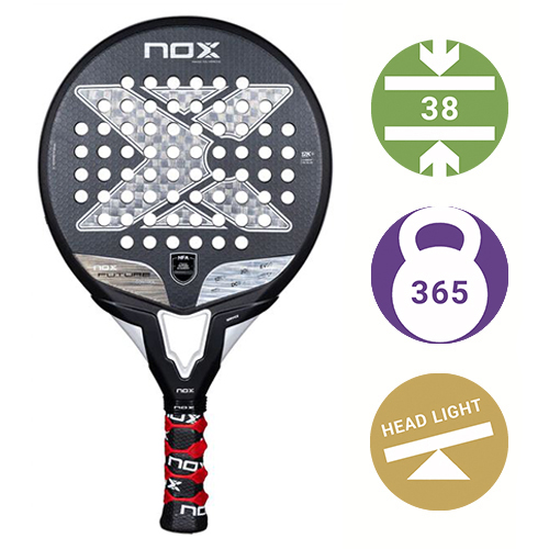 Ракетка для падел Nox Future Control 12K Alum (2025)