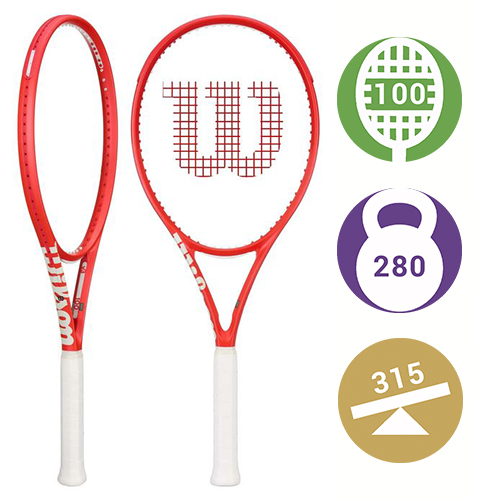 Теннисная ракетка Wilson Clash 100L V3.0 Reverse (2026)