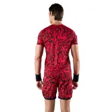 Мужская теннисная футболка HYDROGEN CHROME TECH TEE Red/Black
