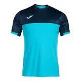 Футболка Joma MONTREAL Black/Turquois