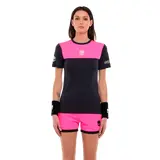 Женская футболка Hydrogen Block Color Tech Blue Navy/Fluo Fuchsia