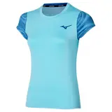 Футболка Mizuno Charge Printed Blue Glow