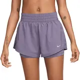 Шорты Nike One 2in1 Mid-Rise Violet
