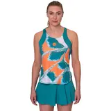 Женская майка Bidi Badu Melbourne 2025 Orange/Turquoise
