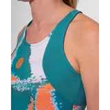 Женская майка Bidi Badu Melbourne 2025 Orange/Turquoise