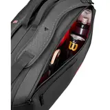 Сумка Wilson Clash V3 Super Tour 6PK Black/Infrared