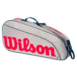 Юниорская теннисная сумка Wilson Junior 3 Grey/Red