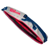 Юниорская теннисная сумка Wilson Junior 3 Grey/Red