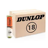 Теннисные мячи Dunlop Fort Clay Court 72 мяча (Пластиковая банка) (18 x 4)