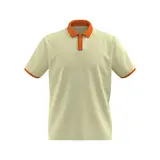 Мужское поло 7/6 Andy Polo Cream/Orange