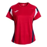 Женская футболка Joma Montreal Red/Dark Navy