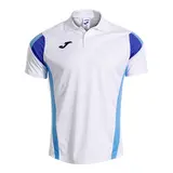 Футболка-поло Joma Montreal White/Sky Blue
