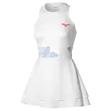 Платье Mizuno Daybreakers Dress White/Icelandic Blue