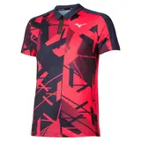 Поло Mizuno Daybreakers Shadow Vibrant Red
