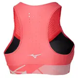 Топ Mizuno Daybreakers Padded Bra Calypso Coral