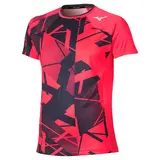 Футболка Mizuno Daybreakers Shadow Graphic Vibrant Red