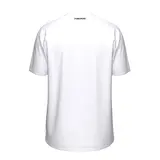 Юниорская футболка Head Topspin White/Blue/Yellow