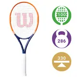 Теннисная ракетка Wilson Roland Garros Equipe HP (2026)