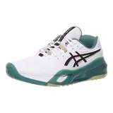 Теннисные кроссовки Asics Gel-Resolution X White/Dark Aubergine