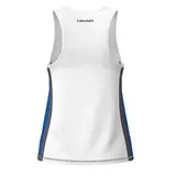 Юниорский топ Head Club 25 Girls Royal/White