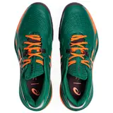 Кроссовки для падел Asics Gel-Resolution X Jewel Green/Energy Orange