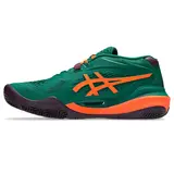 Кроссовки для падел Asics Gel-Resolution X Jewel Green/Energy Orange