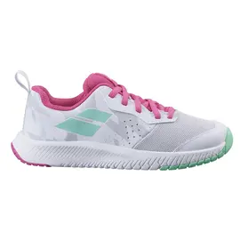 Детские теннисные кроссовки Babolat Pulsion All Court White/Pink/Green
