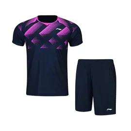 Мужской комплект Li-Ning AATS093-4 Black/Pink