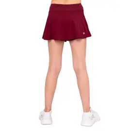 Юбка для девочек Bidi Badu Crew Protected Leafs Wavy Bordeaux