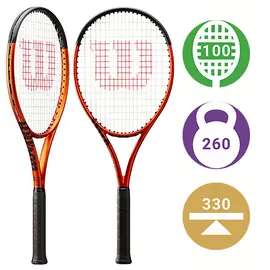 Теннисная ракетка Wilson Burn 100 ULS Version 5.0