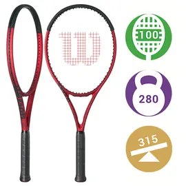 Теннисная ракетка Wilson Clash 100L V2.0