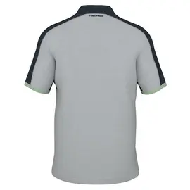 Поло Head Play Tech Grey/Celery Green