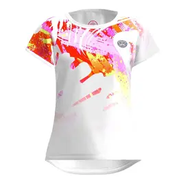 Футболка для девочек Bidi Badu Wild Arts White/Mix