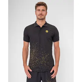 Футболка-поло мужская Bidi Badu Paris 2024 Black/Gold