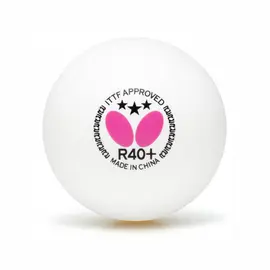 Мячи для настольного тенниса Butterfly 3*** R40+ 12 штук