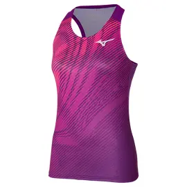 Топ Mizuno Charge Printed Tank Purple Magic