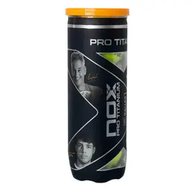 Мячи для падел Nox Pro Titanium 3 мяча