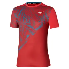 Футболка Mizuno Mugen Shadow Graphic Tee Salsa