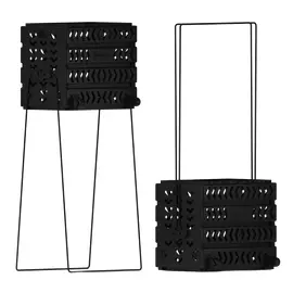Корзина с колесами 7/6 Tennis Ball Hopper Black 75 мячей