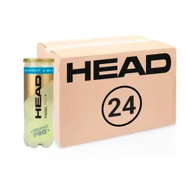 Мячи для падел Head Padel Pro S+ 72 мяча (24 x 3)