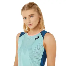 Майка Asics Woman Match Green/Indigo