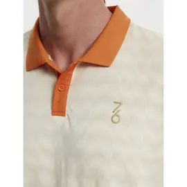 Мужское поло 7/6 Andy Polo Cream/Orange