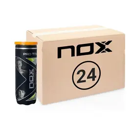Мячи для падел Nox Pro Titanium 72 мяча (24 x 3)
