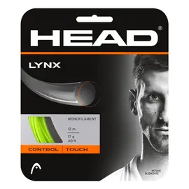 Теннисная струна Head Lynx Yellow 1.25 12 метров