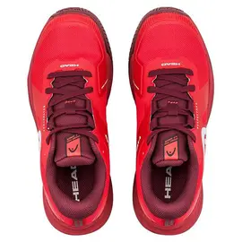 Детские теннисные кроссовки Head Sprint Pro 4.0 Dark Red