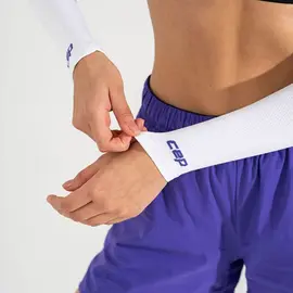 Компрессионные рукава CEP White (малая длина)