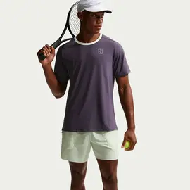 Футболка Nike Court Advantage Dark Raisin/Volt Tint