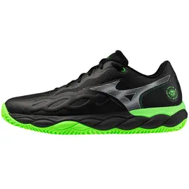 Кроссовки Mizuno Wave Enforce Court Padel Black/Foliage Green