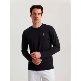Лонгслив мужской 7/6 Tony Longsleeve 2.0 Black