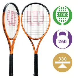 Теннисная ракетка Wilson Burn 100ULS V6 (2026)